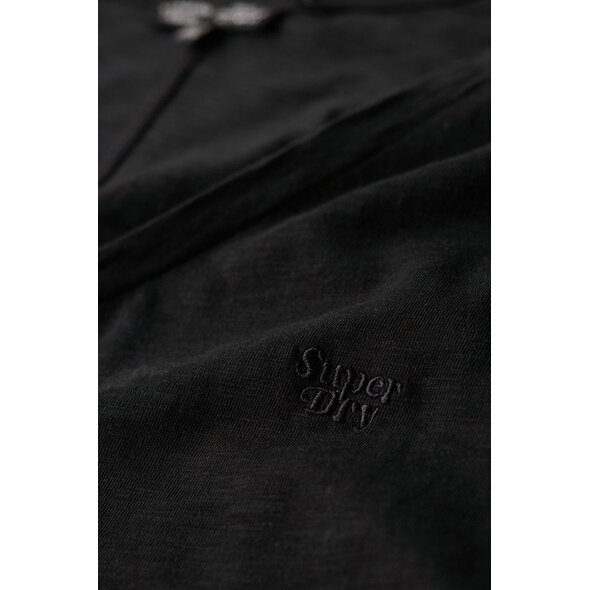 SUPERDRY SLUB EMBROIDERED V-NECK ΜΠΛΟΥΖΑ ΓΥΝΑΙΚEIA W1011181A-02A