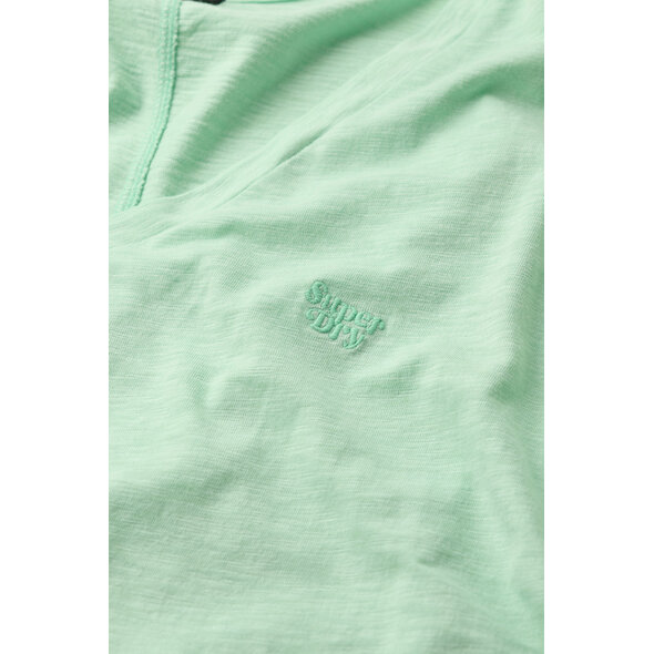 SUPERDRY SLUB EMBROIDERED V-NECK ΜΠΛΟΥΖΑ ΓΥΝΑΙΚEIA W1011181A-EKV