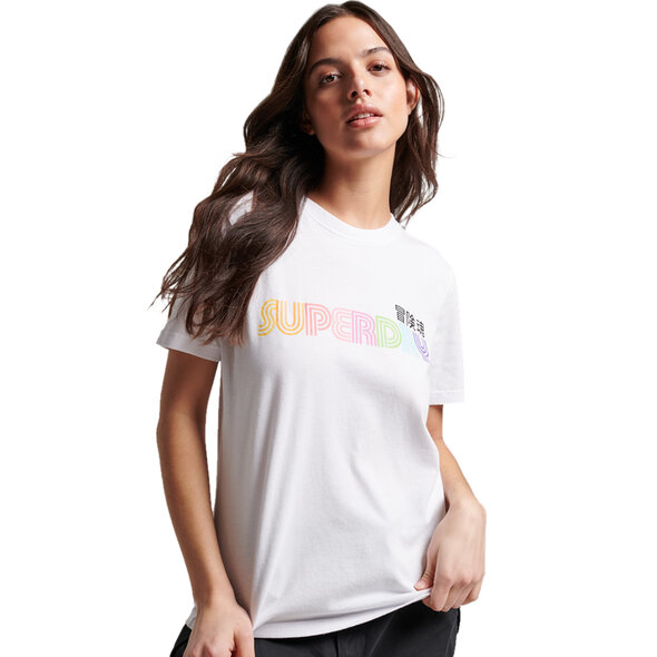 SUPERDRY VINTAGE RETRO RAINBOW ΜΠΛΟΥΖΑ ΓΥΝΑΙΚEIA W1011213A-01C