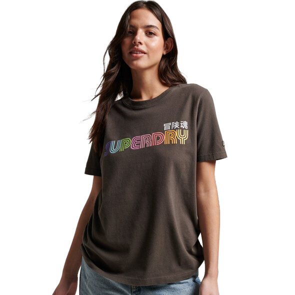 SUPERDRY VINTAGE RETRO RAINBOW ΜΠΛΟΥΖΑ ΓΥΝΑΙΚEIA W1011213A-06A