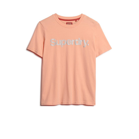 SUPERDRY METALLIC CORE LOGO ΜΠΛΟΥΖΑ ΓΥΝΑΙΚEIA W1011243A-1LM
