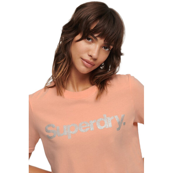 SUPERDRY METALLIC CORE LOGO ΜΠΛΟΥΖΑ ΓΥΝΑΙΚEIA W1011243A-1LM