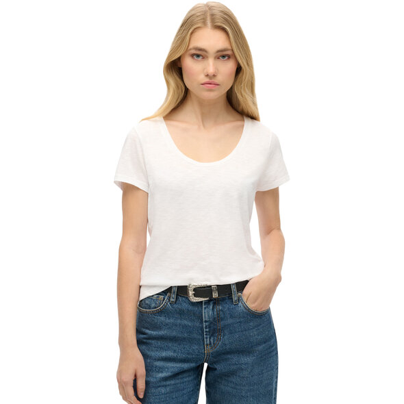SUPERDRY SCOOP NECK ΜΠΛΟΥΖΑ ΓΥΝΑΙΚΕΙA W1011381A-01C