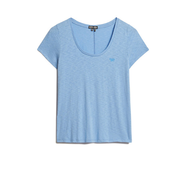 SUPERDRY SCOOP NECK ΜΠΛΟΥΖΑ ΓΥΝΑΙΚΕΙA W1011381A-BYJ
