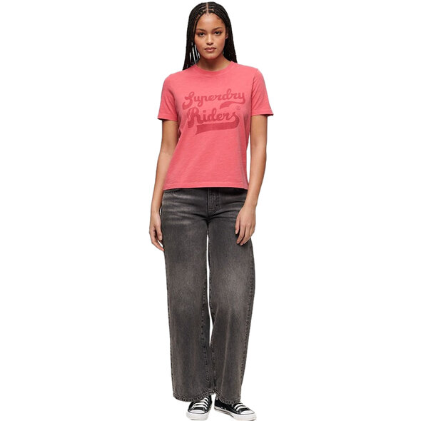 SUPERDRY ARCHIVE KISS PRINT ΜΠΛΟΥΖΑ ΓΥΝΑΙΚEIA W1011388A-1ZY