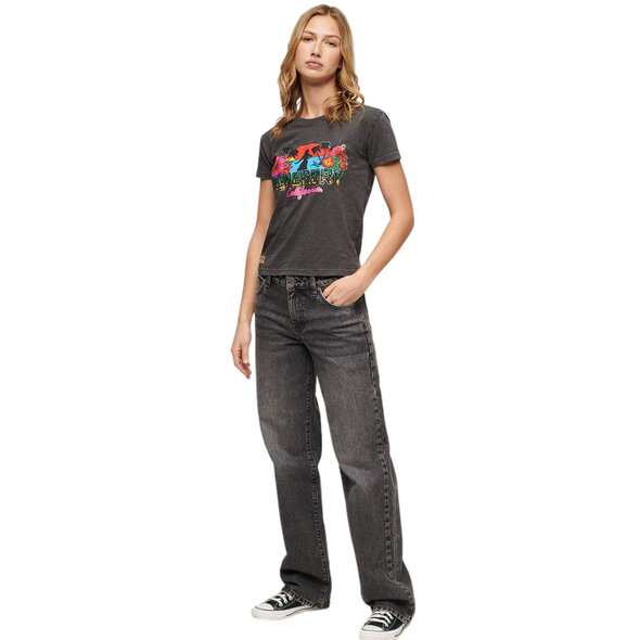 SUPERDRY CALI STICKER FITTED ΜΠΛΟΥΖΑ ΓΥΝΑΙΚEIA W1011390A-06A
