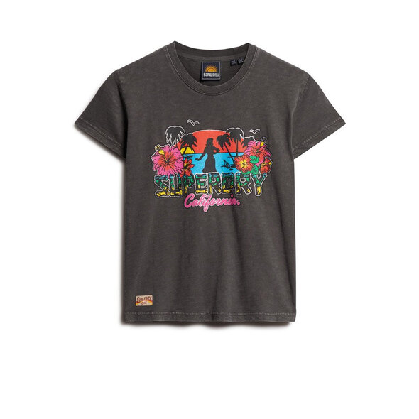 SUPERDRY CALI STICKER FITTED ΜΠΛΟΥΖΑ ΓΥΝΑΙΚEIA W1011390A-06A