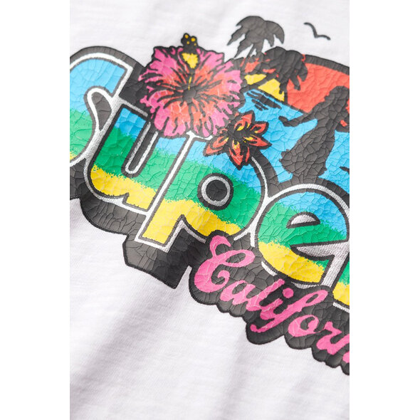 SUPERDRY CALI STICKER FITTED ΜΠΛΟΥΖΑ ΓΥΝΑΙΚEIA W1011390A-POL