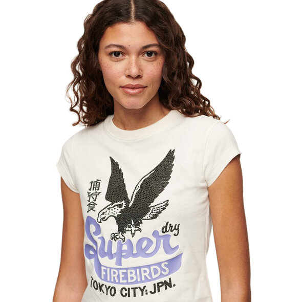 SUPERDRY EMBELLISHED POSTER CAP ΜΠΛΟΥΖΑ ΓΥΝΑΙΚEIA W1011391A-34C