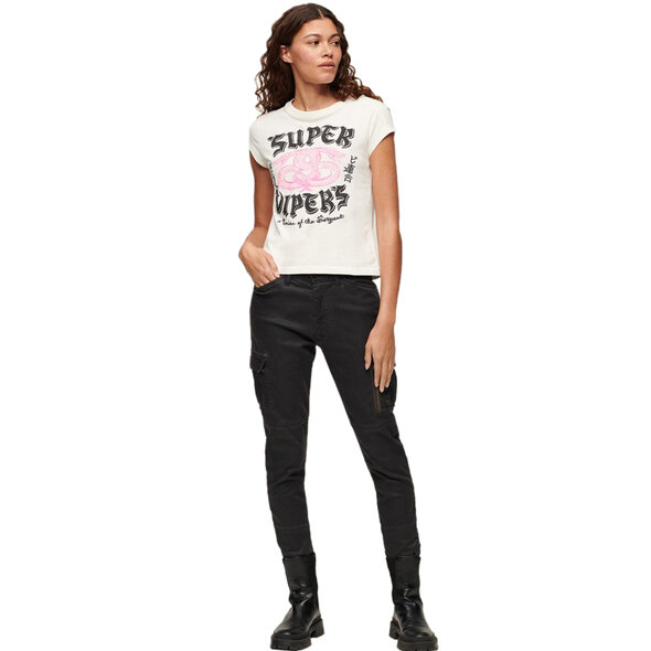 SUPERDRY EMBELLISHED POSTER CAP ΜΠΛΟΥΖΑ ΓΥΝΑΙΚEIA W1011391A-39E