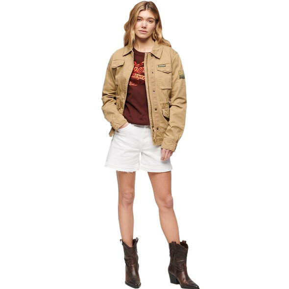 SUPERDRY FOIL WORKWEAR FITTED ΜΠΛΟΥΖΑ ΓΥΝΑΙΚEIA W1011396A-8NC