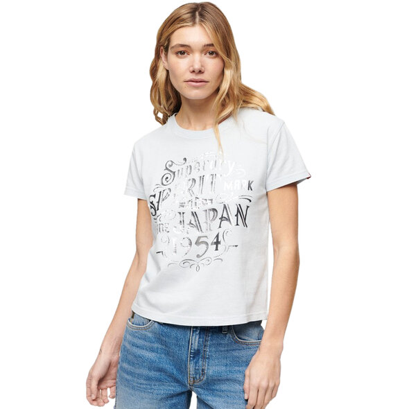 SUPERDRY FOIL WORKWEAR FITTED ΜΠΛΟΥΖΑ ΓΥΝΑΙΚEIA W1011396A-ASX