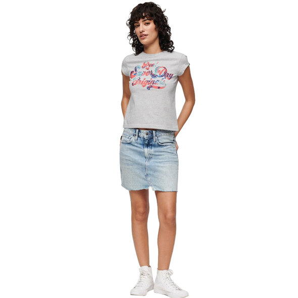 SUPERDRY FLORAL SCRIPTED ΜΠΛΟΥΖΑ ΓΥΝΑΙΚEIA W1011399A-1LN
