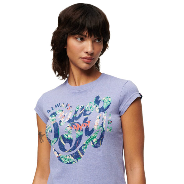 SUPERDRY FLORAL SCRIPTED ΜΠΛΟΥΖΑ ΓΥΝΑΙΚEIA W1011399A-NTD