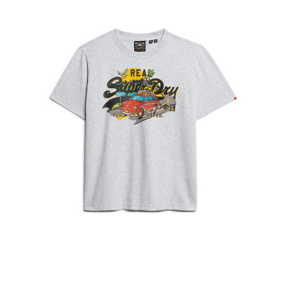 SUPERDRY LA VL GRAPHIC RELAXED ΜΠΛΟΥΖΑ ΓΥΝΑΙΚEIA W1011401A-1LN