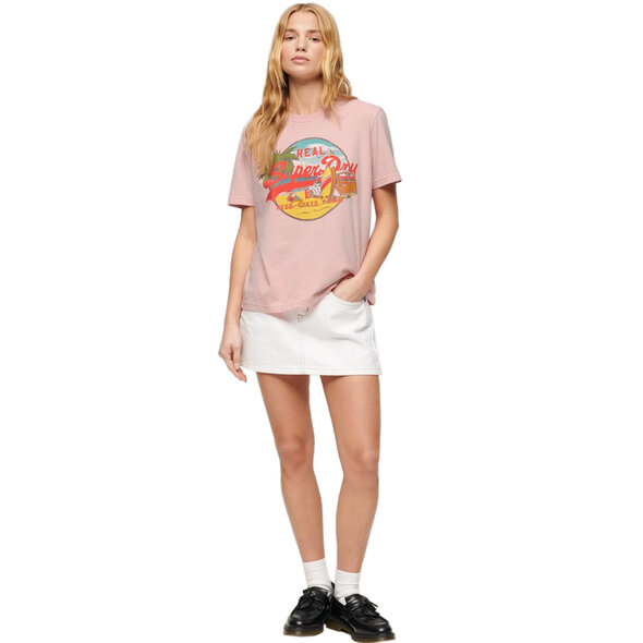 SUPERDRY LA VL GRAPHIC RELAXED ΜΠΛΟΥΖΑ ΓΥΝΑΙΚEIA W1011401A-9CU