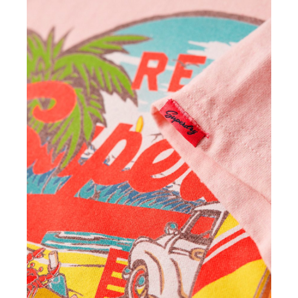 SUPERDRY LA VL GRAPHIC RELAXED ΜΠΛΟΥΖΑ ΓΥΝΑΙΚEIA W1011401A-9CU