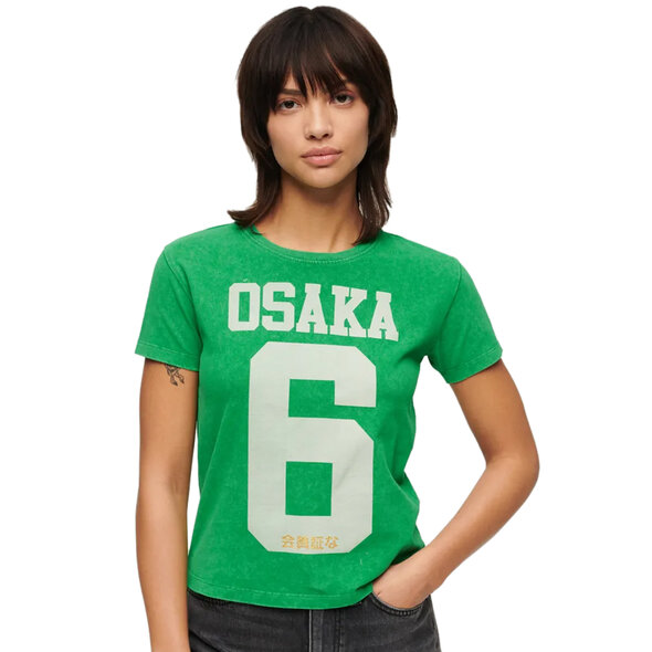 SUPERDRY OSAKA GRAPHIC FITTED ΜΠΛΟΥΖΑ ΓΥΝΑΙΚEIA W1011406A-GAG