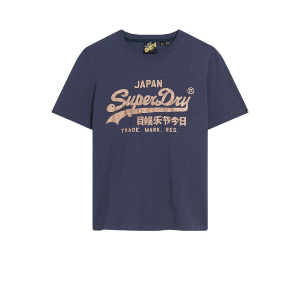 SUPERDRY METALLIC VINTAGE LOGO ΜΠΛΟΥΖΑ ΓΥΝΑΙΚEIA W1011408A-JUA