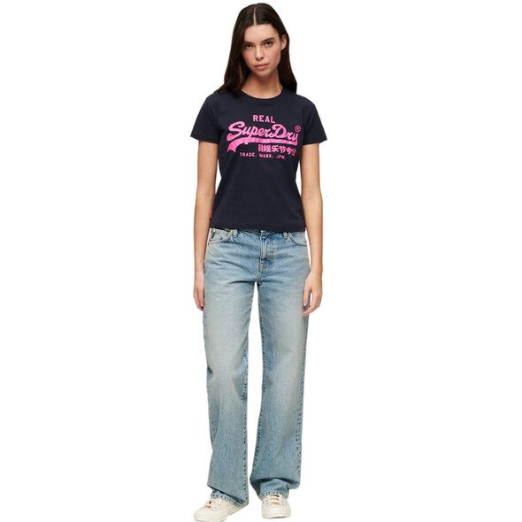 SUPERDRY NEON GRAPHIC FITTED ΜΠΛΟΥΖΑ ΓΥΝΑΙΚEIA W1011410A-98T
