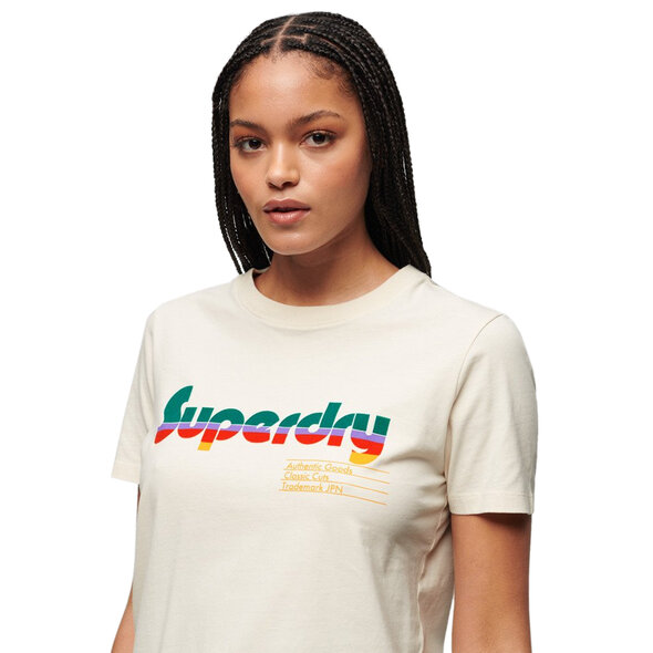 SUPERDRY RETRO FLOCK ΜΠΛΟΥΖΑ ΓΥΝΑΙΚEIA W1011418A-3KU