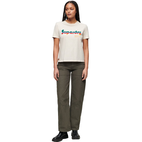 SUPERDRY RETRO FLOCK ΜΠΛΟΥΖΑ ΓΥΝΑΙΚEIA W1011418A-3KU
