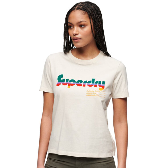 SUPERDRY RETRO FLOCK ΜΠΛΟΥΖΑ ΓΥΝΑΙΚEIA W1011418A-3KU
