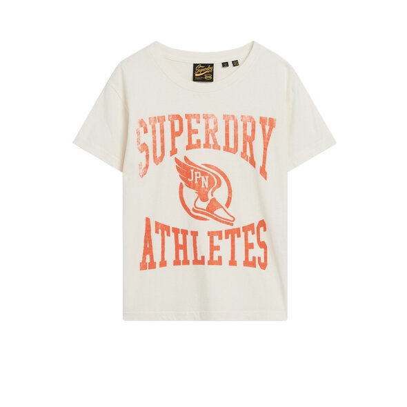 SUPERDRY VARSITY FLOCKED ΜΠΛΟΥΖΑ ΓΥΝΑΙΚEIA W1011421A-71D