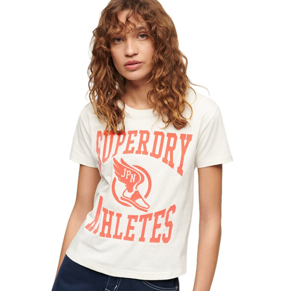 SUPERDRY VARSITY FLOCKED ΜΠΛΟΥΖΑ ΓΥΝΑΙΚEIA W1011421A-71D