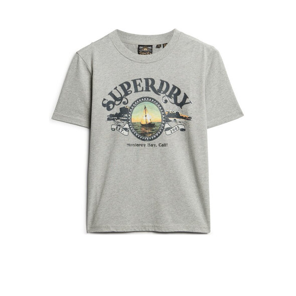 SUPERDRY TRAVEL SOUVENIR RELAXED ΜΠΛΟΥΖΑ ΓΥΝΑΙΚEIA W1011422A-1WY