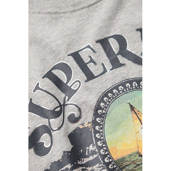 SUPERDRY TRAVEL SOUVENIR RELAXED ΜΠΛΟΥΖΑ ΓΥΝΑΙΚEIA W1011422A-1WY