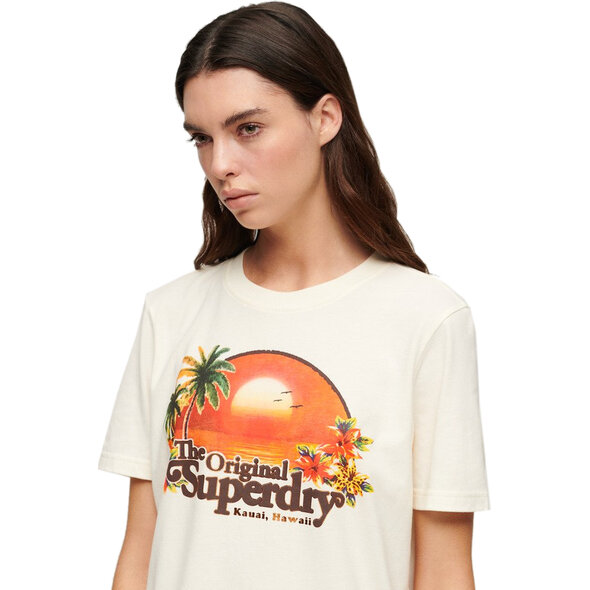 SUPERDRY TRAVEL SOUVENIR RELAXED ΜΠΛΟΥΖΑ ΓΥΝΑΙΚEIA W1011422A-PTG