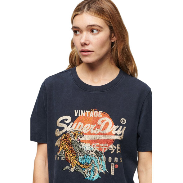 SUPERDRY TOKYO VINTAGE LOGO ΜΠΛΟΥΖΑ ΓΥΝΑΙΚEIA W1011423A-98T