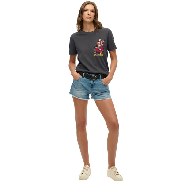 SUPERDRY OLD SCHOOL TATTOO ΜΠΛΟΥΖΑ ΓΥΝΑΙΚΕΙA W1011605A-AFB