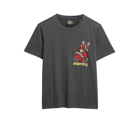 SUPERDRY OLD SCHOOL TATTOO ΜΠΛΟΥΖΑ ΓΥΝΑΙΚΕΙA W1011605A-AFB