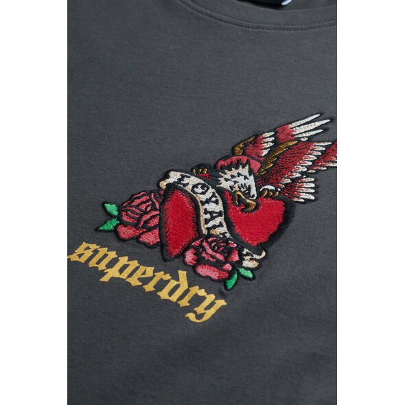 SUPERDRY OLD SCHOOL TATTOO ΜΠΛΟΥΖΑ ΓΥΝΑΙΚΕΙA W1011605A-AFB