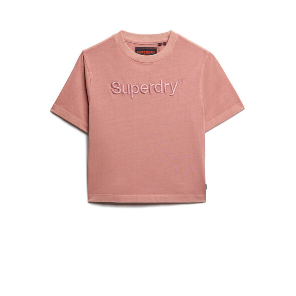 SUPERDRY EMB CORE LOGO BOXY ΜΠΛΟΥΖΑ ΓΥΝΑΙΚΕΙA W1011609A-MIP