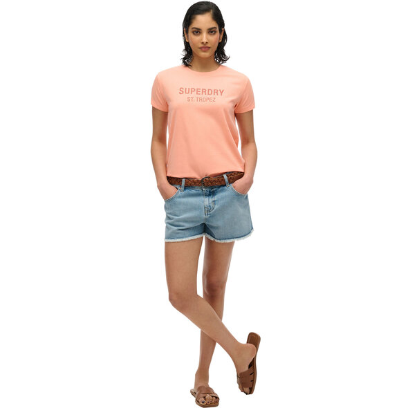 SUPERDRY SPORT LUXE FITTED ΜΠΛΟΥΖΑ ΓΥΝΑΙΚΕΙA W1011612A-2WS