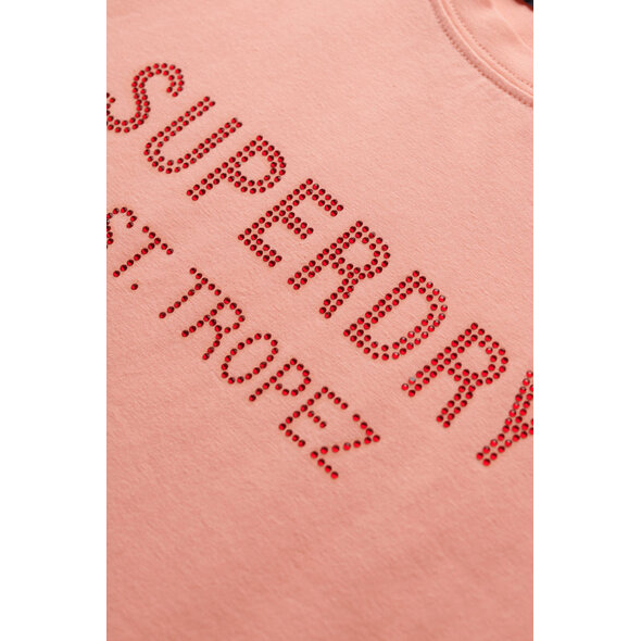 SUPERDRY SPORT LUXE FITTED ΜΠΛΟΥΖΑ ΓΥΝΑΙΚΕΙA W1011612A-2WS