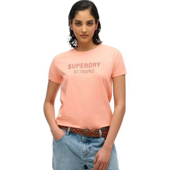 SUPERDRY SPORT LUXE FITTED ΜΠΛΟΥΖΑ ΓΥΝΑΙΚΕΙA W1011612A-2WS