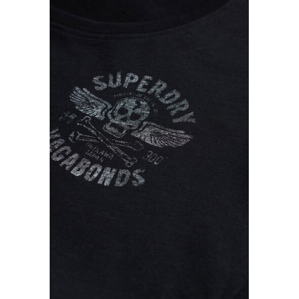 SUPERDRY LO-FI BIKER SCOOP NECK ΜΠΛΟΥΖΑ ΓΥΝΑΙΚΕΙA W1011613A-02A
