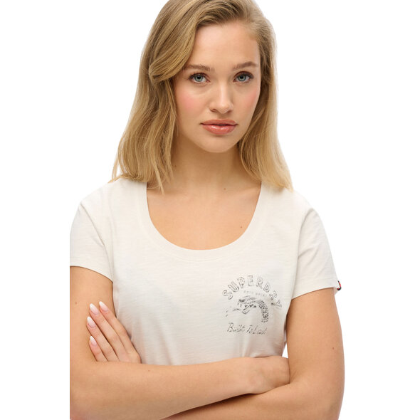 SUPERDRY LO-FI BIKER SCOOP NECK ΜΠΛΟΥΖΑ ΓΥΝΑΙΚΕΙA W1011613A-1KZ