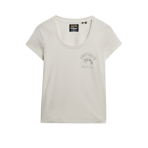 SUPERDRY LO-FI BIKER SCOOP NECK ΜΠΛΟΥΖΑ ΓΥΝΑΙΚΕΙA W1011613A-1KZ