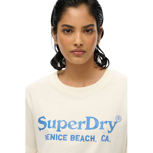 SUPERDRY VENUE METALLIC ΜΠΛΟΥΖΑ ΓΥΝΑΙΚΕΙA W1011617A-1KZ