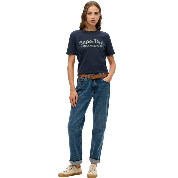 SUPERDRY VENUE METALLIC ΜΠΛΟΥΖΑ ΓΥΝΑΙΚΕΙA W1011617B-98T