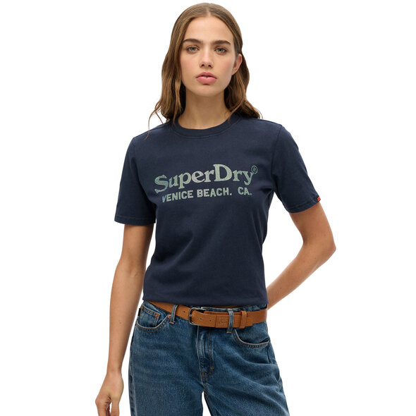 SUPERDRY VENUE METALLIC ΜΠΛΟΥΖΑ ΓΥΝΑΙΚΕΙA W1011617B-98T