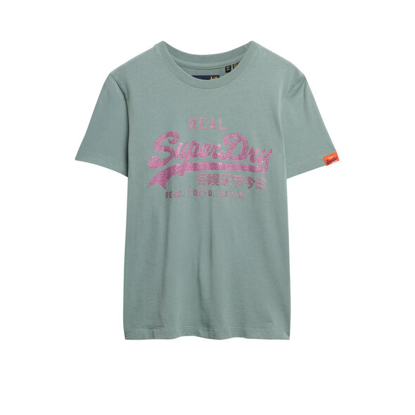 SUPERDRY VL RHINESTONE ΜΠΛΟΥΖΑ ΓΥΝΑΙΚΕΙA W1011626A-F2U