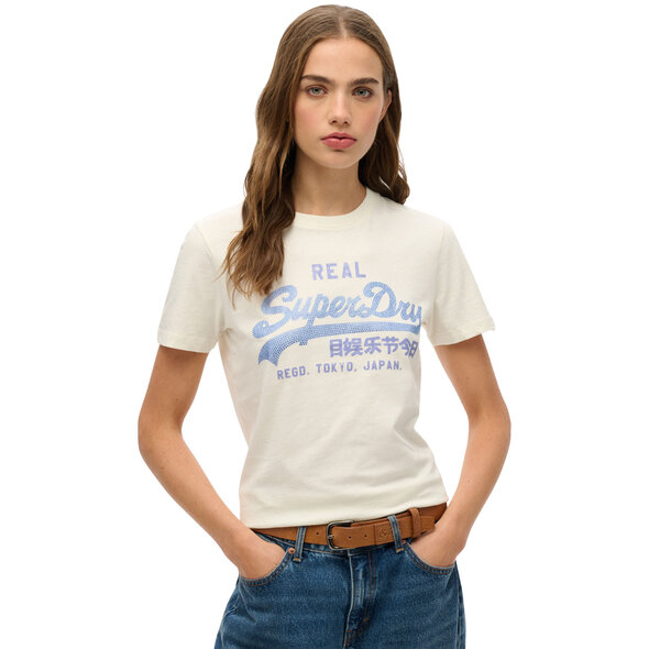 SUPERDRY VL RHINESTONE ΜΠΛΟΥΖΑ ΓΥΝΑΙΚΕΙA W1011626A-NLY