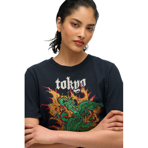SUPERDRY VL TOKYO ΜΠΛΟΥΖΑ ΓΥΝΑΙΚΕΙA W1011627A-PKT