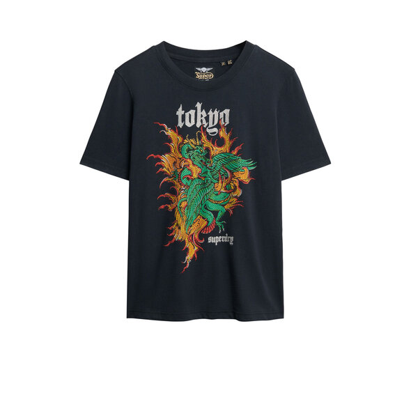 SUPERDRY VL TOKYO ΜΠΛΟΥΖΑ ΓΥΝΑΙΚΕΙA W1011627A-PKT